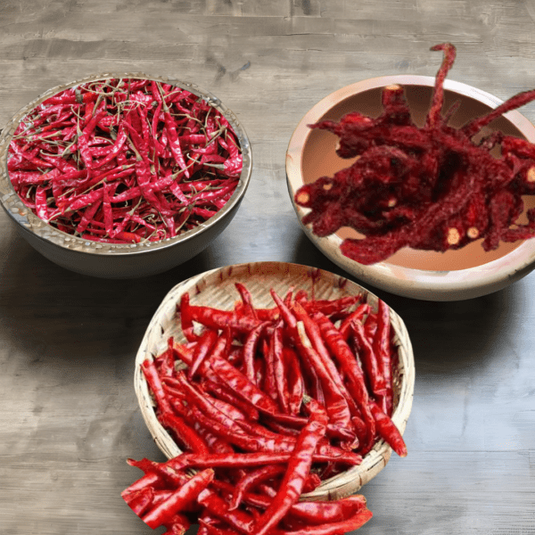 Indian Red Chilies - Byadagi, Teja, and Guntur